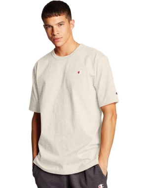Champion Heritage C Logo T-shirt Herr Grädde | 4968152-CH