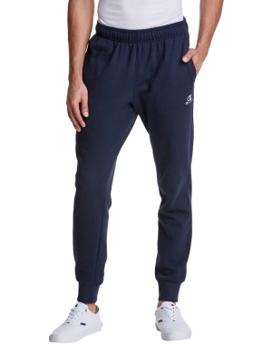 Champion Klassiska Fleece Sweatpants Herr Marinblå | 4529137-SF