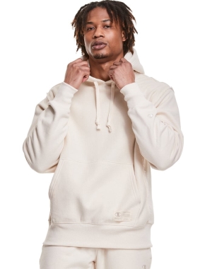 Champion Natural State Reverse Weave Hoodie Herr Grädde | 8973012-BP